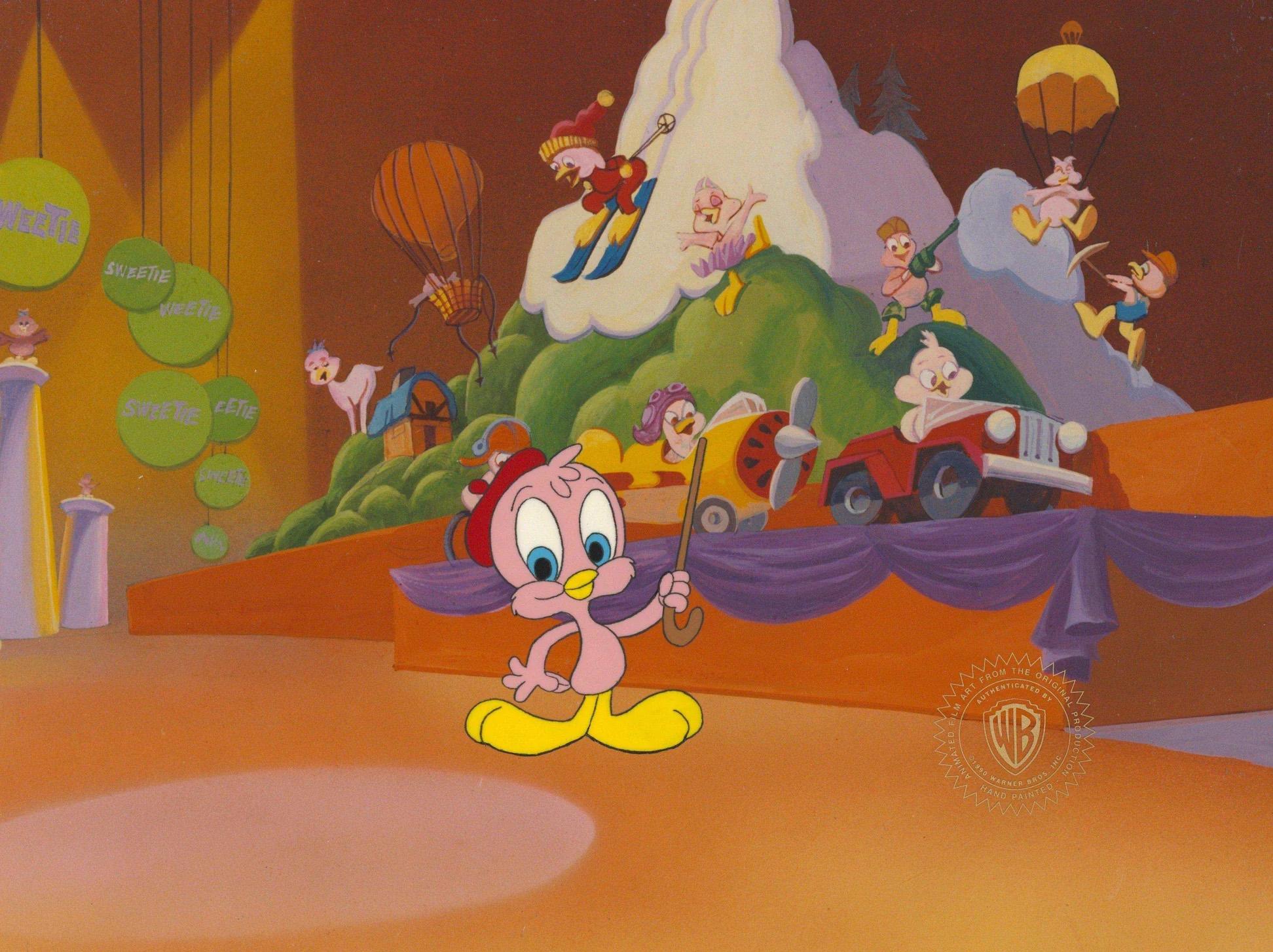 Tiny Toons Original Production Cel: Sweetie-Pie - Art by Warner Bros. Studio Artists