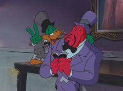 Tiny Toons Original Production Cel: Plucky and Mr. Scratch