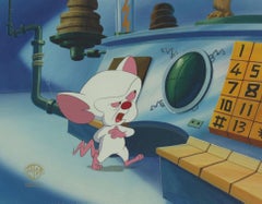 Vintage Pinky And The Brain Original Production Cel: Brain