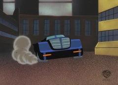 Vintage Batman The Animated Series Original Production Cel: Batmobile