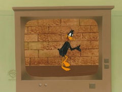 Vintage Looney Tunes Original Production Cel: Daffy Duck