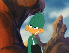Vintage Tiny Toons Original Production Cel: Plucky Duck