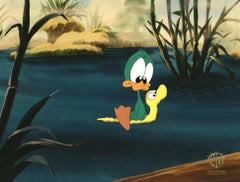 Vintage Tiny Toons Original Production Cel: Baby Plucky