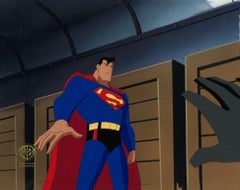 Superman the Animated Series Original Production Cel: Superman