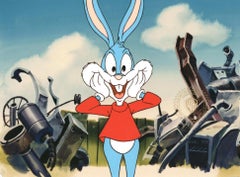Vintage Tiny Toons Original Production Cel: Buster Bunny