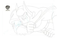 Batman Mask of the Phantasm Original Production Drawing: Batman