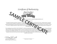 Rosay And The Brain Original Produktions Layout Zeichnung: Rosa