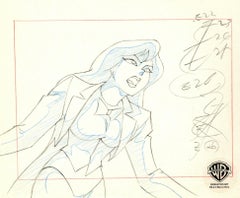 Batman The Animated Series Original Production Layout Drawing: Zatanna