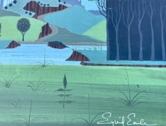 Sleeping Beauty Original Concept Painting: The Castle