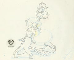 Animaniacs Original Production Drawing: Minerva