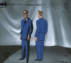 Batman, die Animated Series, Original-Farbmodell-Blattset: Roboter, Alter Mann