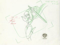 Superman the Animated Series Original Production Drawing: Maxima