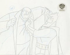 Batman The Animated Series Original Production Drawing: Batman