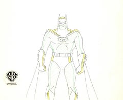 Vintage Batman The Animated Series Original Production Drawing: Batman