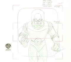 Batman & Mr. Freeze: SubZero Original Production Layout Drawing: Mr. Freeze
