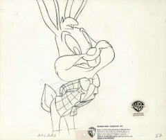 Tiny Toons Original Production Drawing: Buster Bunny