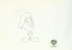 Looney Tunes Original Production Drawing: Tweety Bird