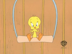 Looney Tunes Original Production Cel: Tweety Bird