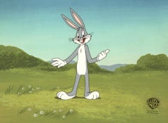 Looney Tunes Cel de production d'origine : Bugs Bunny