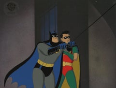 Batman The Animated Series Original Production Cel: Batman and Robin