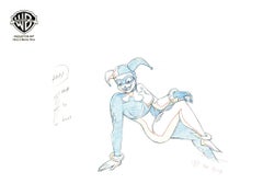 Batman The Animated Series Original Production Drawing: Harley Quinn