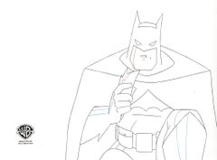 Static Shock Original Production Drawing: Batman