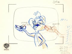 Animaniacs Original Production Drawing: Slappy
