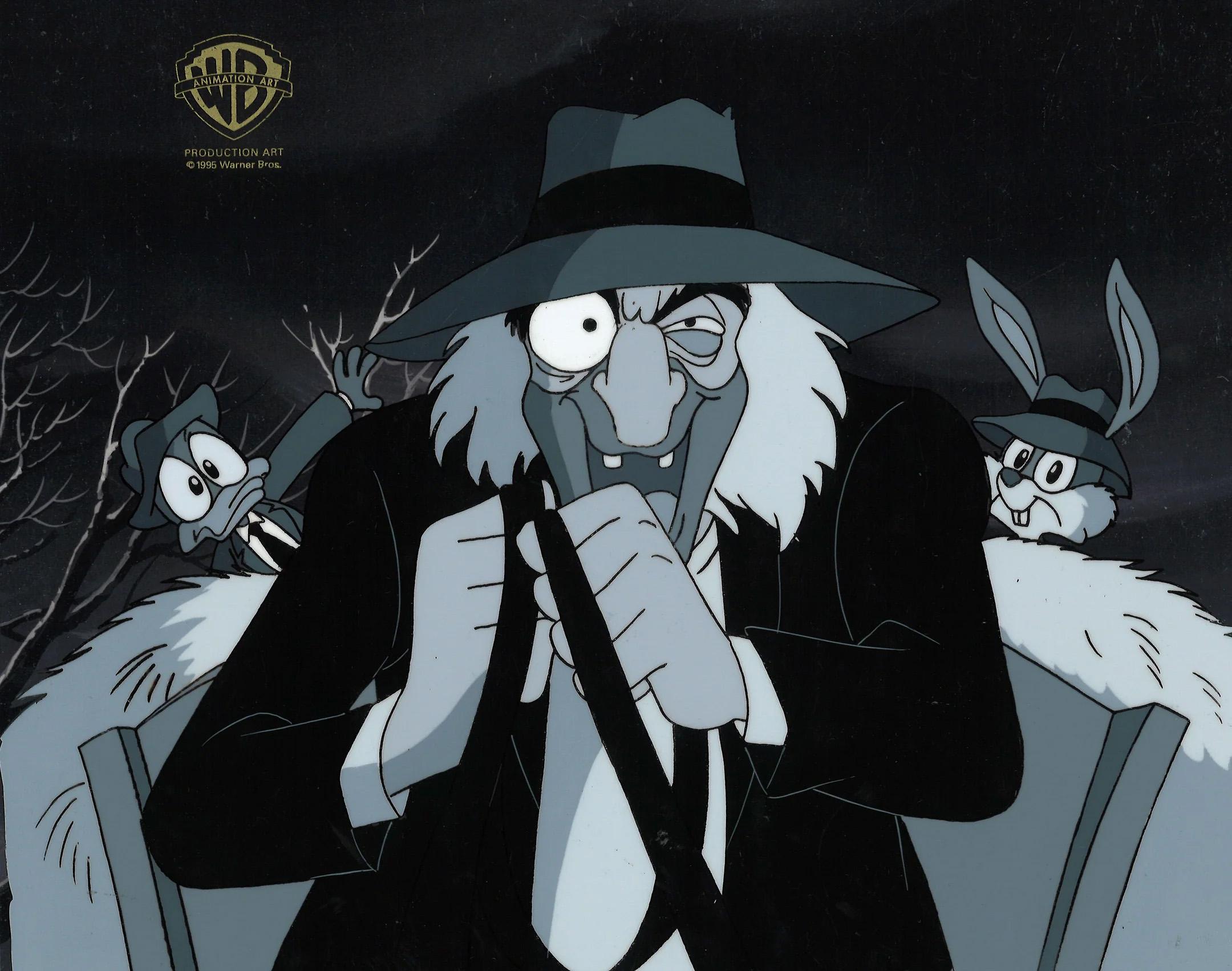 Original Produktion Cel: Buster and Plucky Detectives, adventures – Art von Warner Bros. Studio Artists