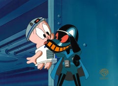 Tiny Toons Adventures Original Production Cel: Duck Vader and Hampton