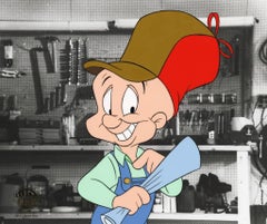 Vintage White Outdoors Looney Tunes Commercial Original Production Cel: Elmer Fudd