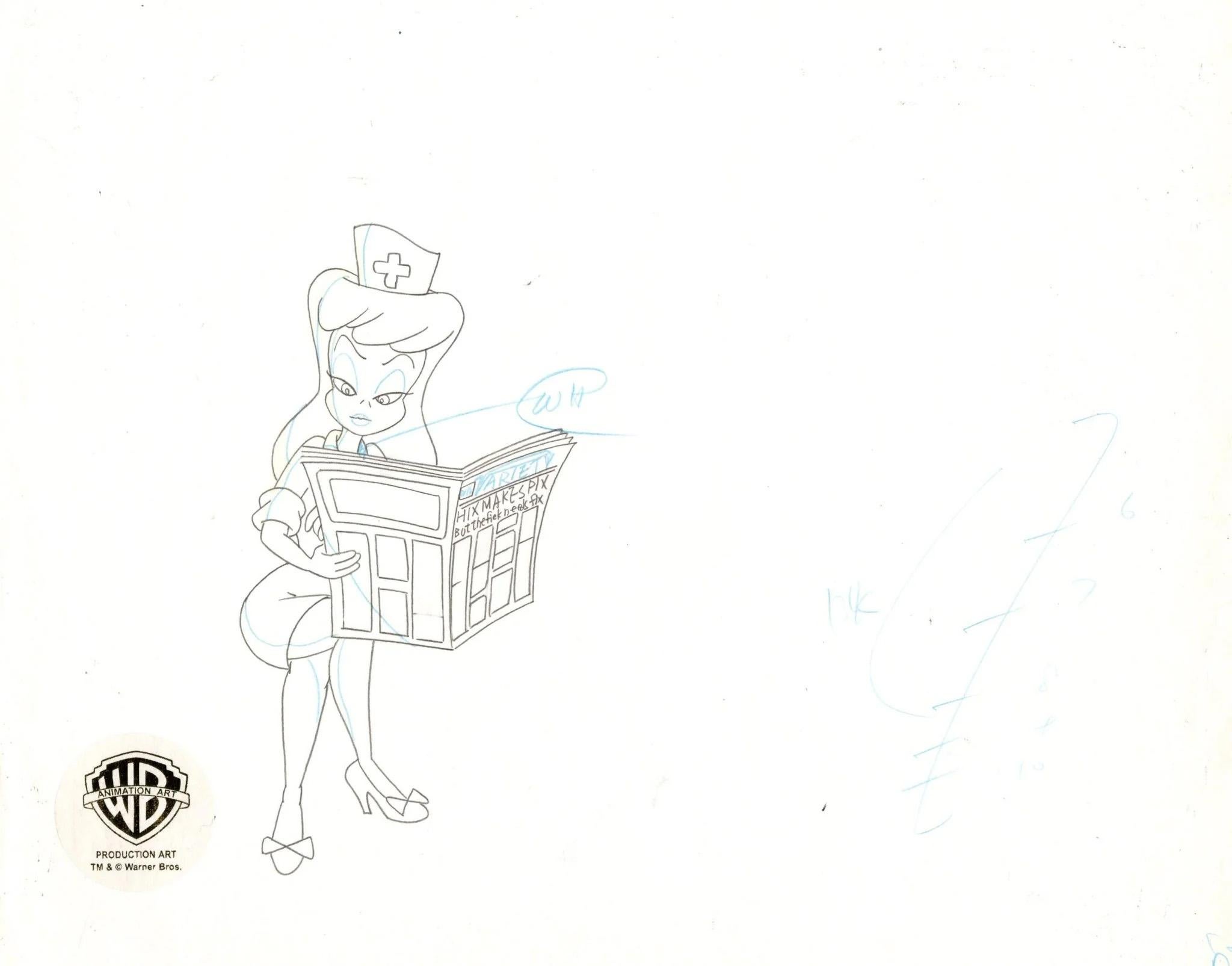 Animaniacs Original Production Drawing: Hello Nurse - Art by Warner Bros. Studio Artists
