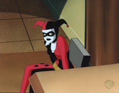 Vintage Batman The Animated Series Original Production Cel: Harley Quinn