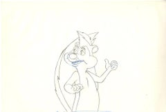 Looney Tunes Original Production Cel with Matching Drawing: Pepe