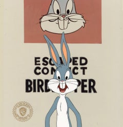 Vintage Looney Tunes Original Production Cel: Bugs Bunny