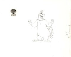 Vintage Looney Tunes Original Production Drawing: Foghorn Leghorn
