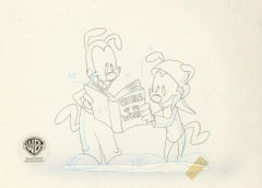 Animaniacs Original Production Drawing: Yakko and Wakko