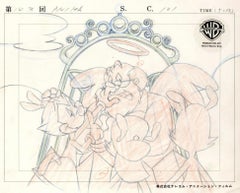 Animaniacs Dibujo original de producción: Yakko, Wakko y Dot