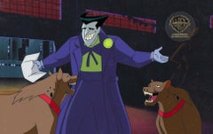 The New Batman Adventures Original Production Cel: Joker and Hyenas