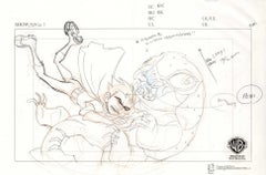 Teen Titans Original Production Drawing: Robin