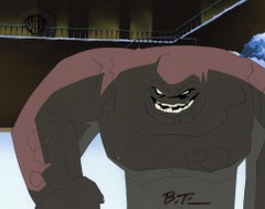 The New Batman Adventures Original Production Cel signed by Bruce Timm: Clayface