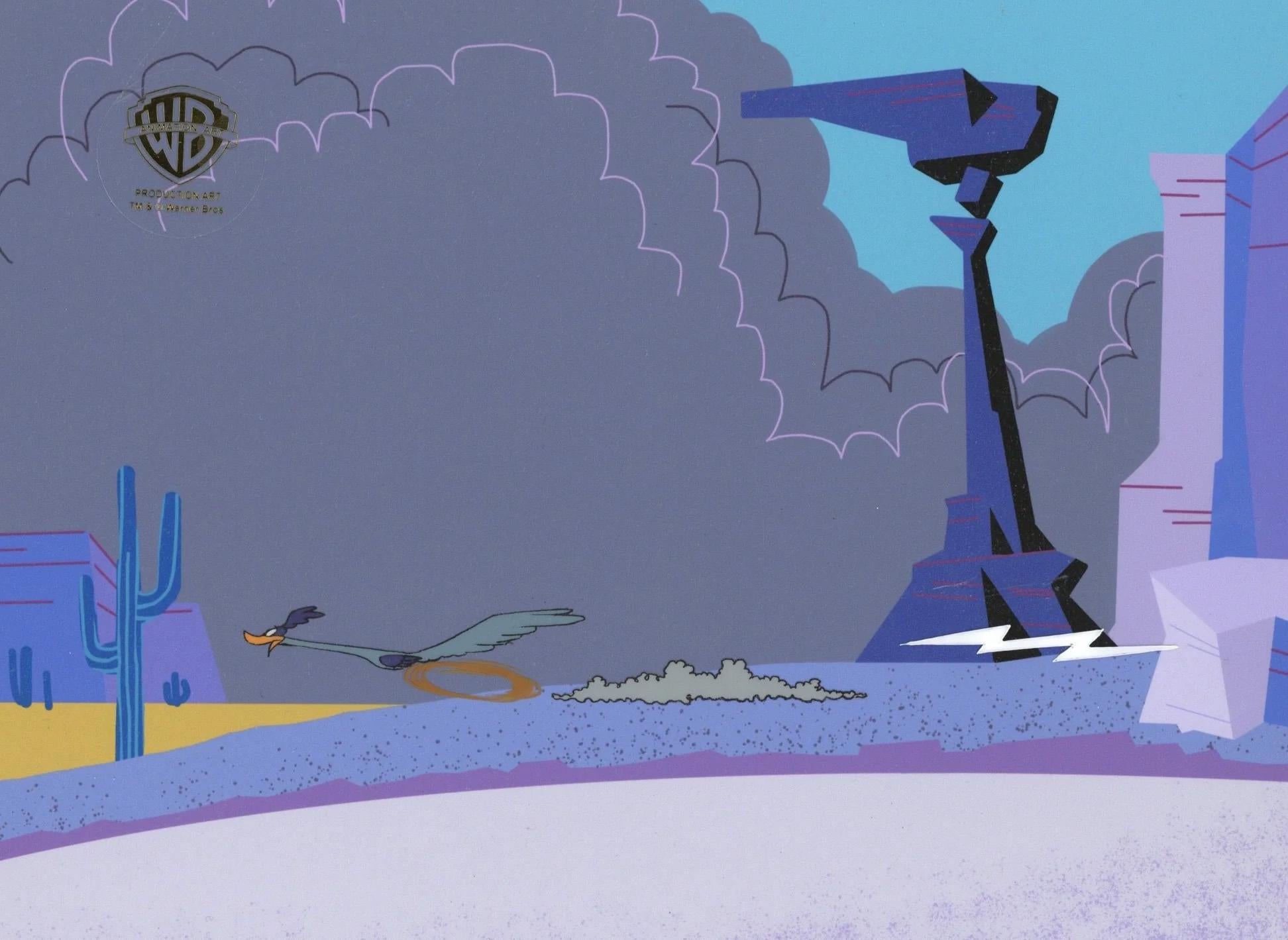 Looney Tunes Original Production Cel: Road Runner - Art by Looney Tunes Studio Artists