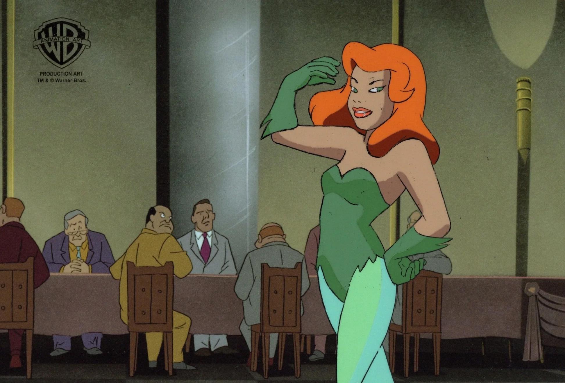 Batman The Animated Series Original Production Cel: Poison Ivy - Art by DC Comics Studio Artists
