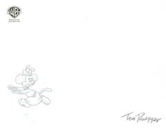Pinky and the Brain Original Cel & Drawing Signé par Tom Ruegger : Star Warners