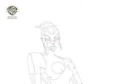 Used Justice League Unlimited Original Production Drawing: Roulette