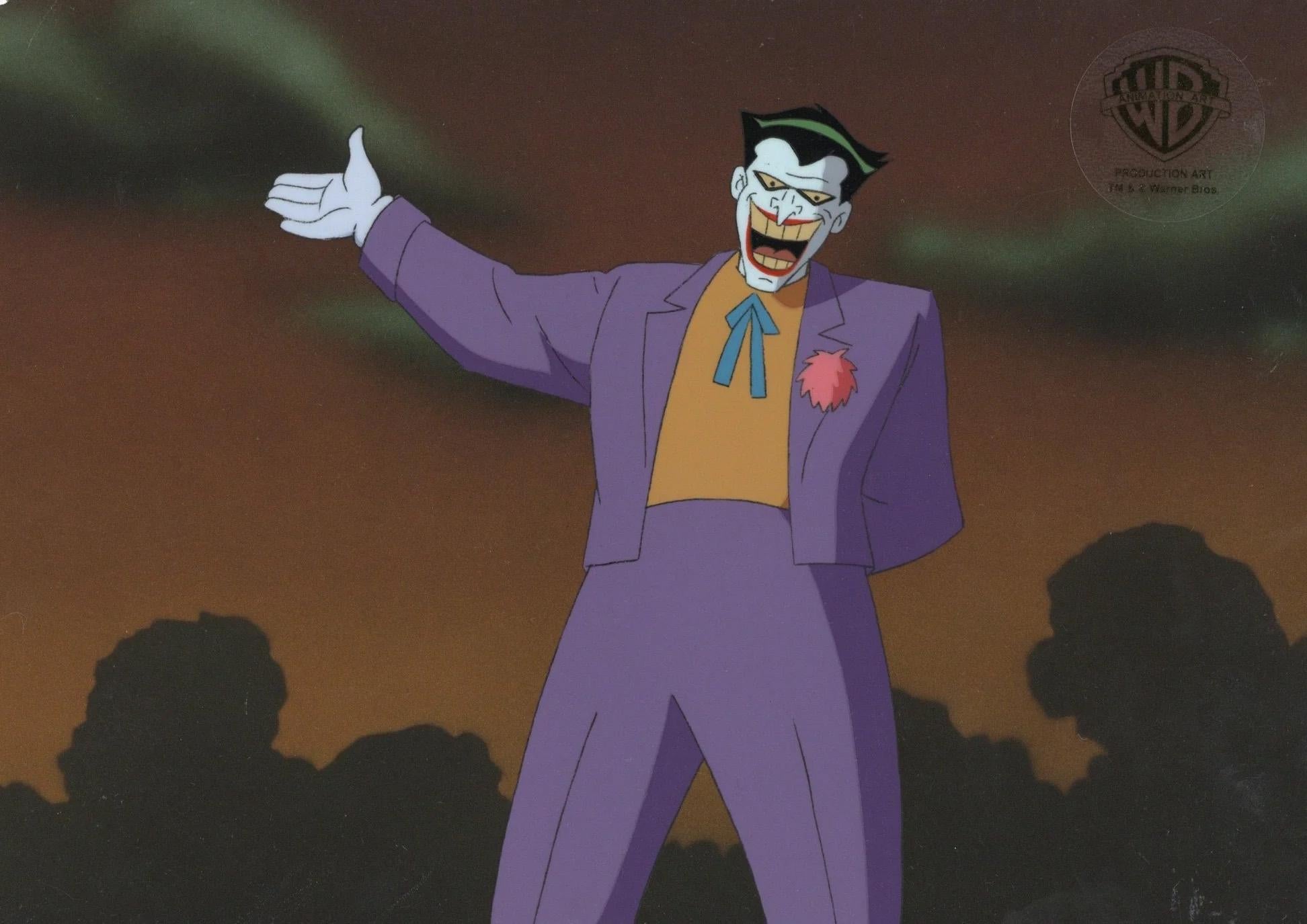 Batman The Animated Series Original Produktion Cel: Joker – Art von DC Comics Studio Artists