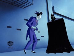 The New Batman Adventures Original Production Cel: Batman and Joker