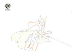 Justice League Unlimited Original Production Drawing : Huntress
