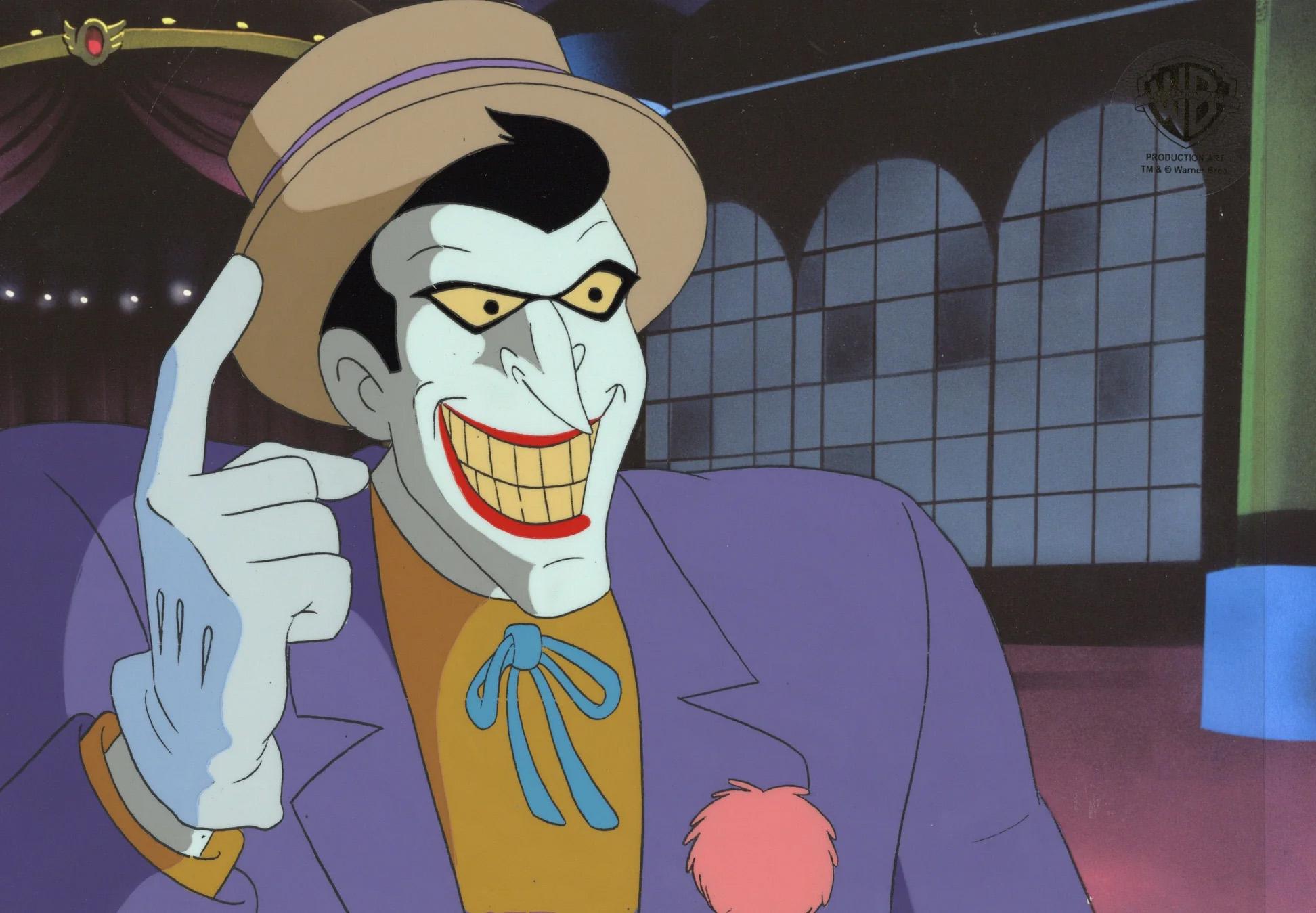 Batman The Animated Series Original Produktion Cel: Joker – Art von Warner Bros. Studio Artists