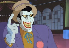 Vintage Batman The Animated Series Original Production Cel: Joker