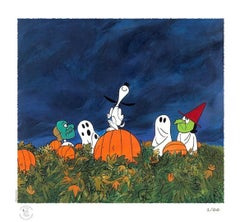 Vintage Peanuts Limited Edition Giclee Print: It's The Great Pumpkin!